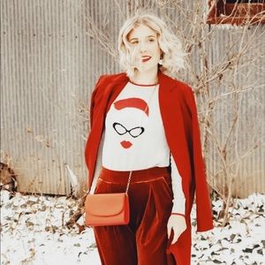 Adorable Boden Grey Holiday Sweater